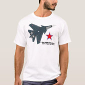 T-shirt Sukhoi Su-30SM Flanker-C VKS (Voorkant)
