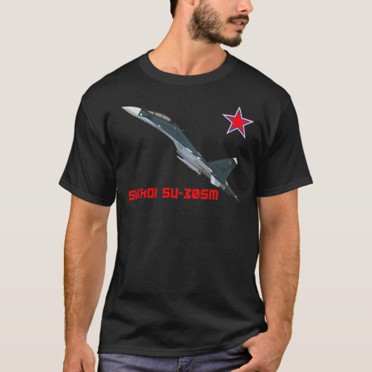 T-shirt Sukhoi Su-30SM VKS (Voorkant)