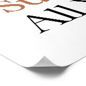 T-SHIRT Summer Girl Tan Poster (Hoek)