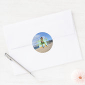 T-SHIRT Summer Senorita Ronde Sticker (Envelop)