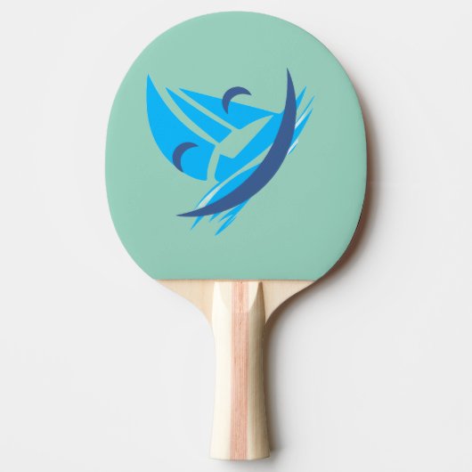 T-shirt summer tafeltennisbatje (Voorkant)