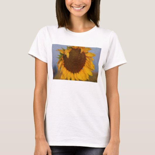 T-shirt SUNFLOWER IMPRESSIONS (Voorkant)