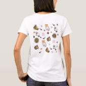 T-shirt | Sunset Park Cats | Doodles | Katten (Achterkant)