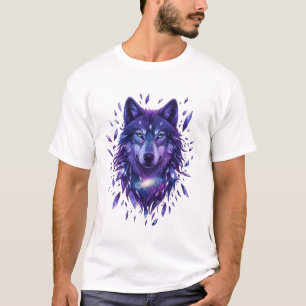 T-shirt Surreal Vossenontwerp Artistieke Fantasi