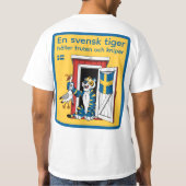 T-shirt — Svensk tiger (Achterkant)