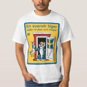 T-shirt — Svensk tiger (Voorkant)