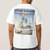 T-shirt — Sverige fosterland (Achterkant)