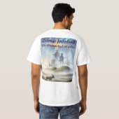 T-shirt — Sverige fosterland (Achterkant volledig)