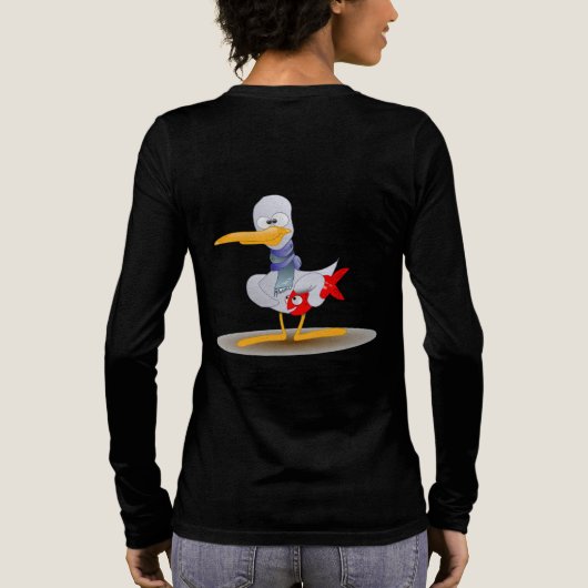 T-shirt sweater (Achterkant)