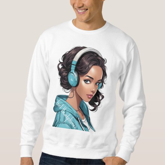 T-shirt sweater (Voorkant)