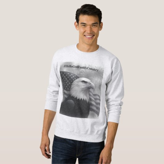 T-Shirt Sweatshirt (Voorkant volledig)