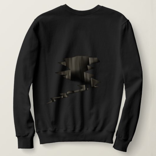 T-shirt sweatshirt Elegant en kalm ontwerp (Design achterkant)