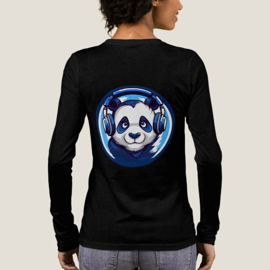 T-shirt sweatshirt Tri-Blend shirt (Achterkant)