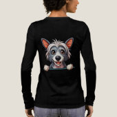 T-shirt sweatshirt Tri-Blend shirt (Achterkant)