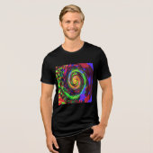 T-shirt swirl multicolore (Voorkant volledig)