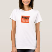 T-SHIRT synchroon zwemmen - Knox Head (Voorkant)