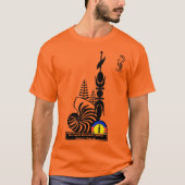 T-shirt T-shirt/Fraternité. Solidarité. Justice. R (Voorkant)