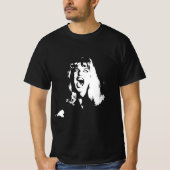 T-shirt | T-shirt met twee pieken - laura palmer T (Voorkant)