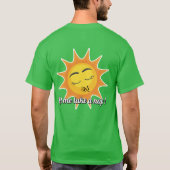 T-Shirt : Take a Nap (green) (Achterkant)