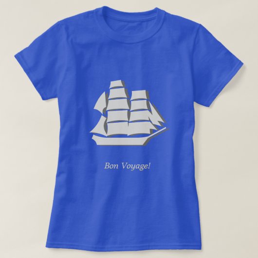 T-Shirt - Tall Ship (Design voorkant)