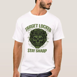 T-shirt Target Locked Tactische Schedel