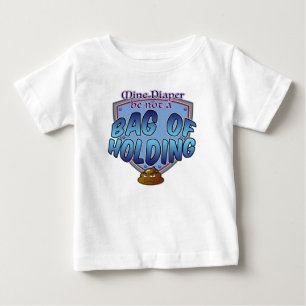 T-shirt 'Tas van vasthouden baby'