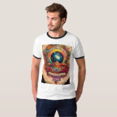 T-Shirt Tattoo stijl inkt tekening (Voorkant volledig)
