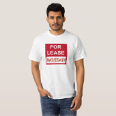 T-shirt 'Te Huur Navidad' (Voorkant volledig)