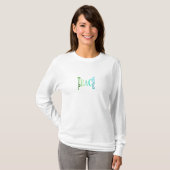 T-Shirt Teach Peace (Voorkant volledig)