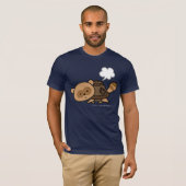 T-shirt - TeaKettle Tanuki (Voorkant volledig)