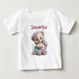 T-shirt teddybeer babyshower 