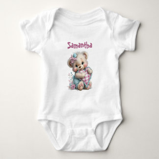 T-shirt teddybeer babyshower 