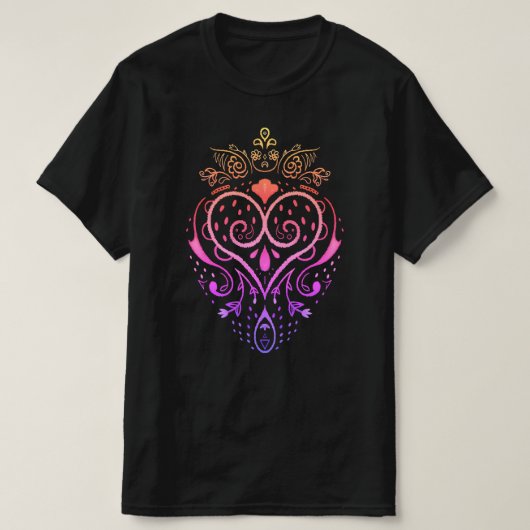 T-Shirt tekenen van aardbeidoedelen (Design voorkant)