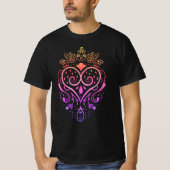 T-Shirt tekenen van aardbeidoedelen (Voorkant)
