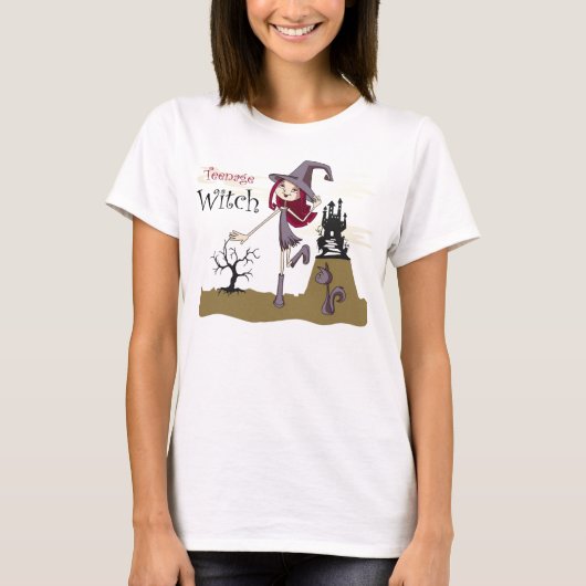 T-Shirt Tenagee Witch (Voorkant)