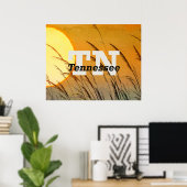 T-SHIRT Tennessee Poster (Thuiskantoor)