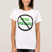 T-shirt ter bewustmaking van de ziekte van Lyme (Voorkant)