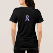 T-shirt ter bewustmaking van kanker bij moeders – (Achterkant)