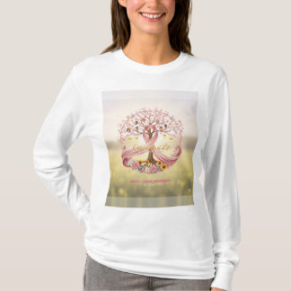 T-shirt ter nagedachtenis aan borstkankerbesef