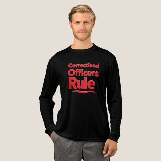 T-shirt ter ondersteuning van correctionele offici (Voorkant)