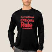 T-shirt ter ondersteuning van correctionele offici (Voorkant volledig)