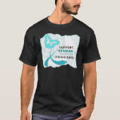 T-shirt ter ondersteuning van eierstokkankerbewust (Voorkant)