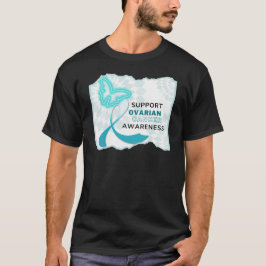 T-shirt ter ondersteuning van eierstokkankerbewust