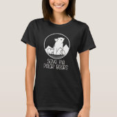 T-shirt ter ondersteuning van ijsberen (Voorkant)