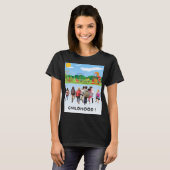 T-shirt terug naar school (Voorkant volledig)