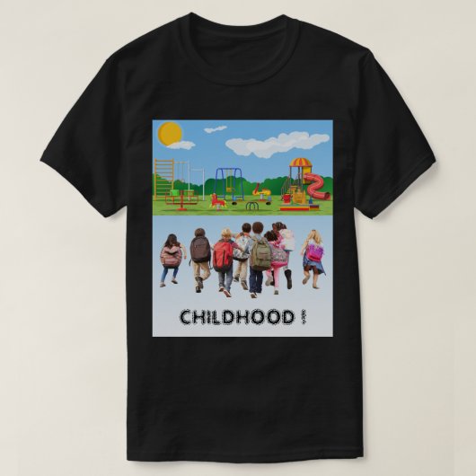 T-shirt terug naar school (Design voorkant)