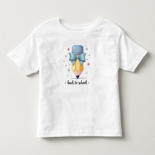 T-Shirt terug naar School Boy Shirt, Kindergarte (Voorkant)