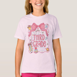 T-shirt terug naar school, derde klas T-shirt