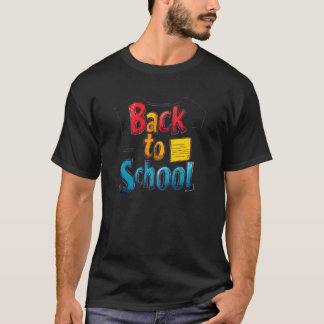 T-shirt 'Terug naar school', eerste schooldag