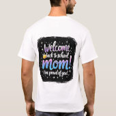 T-shirt - Terug naar school - Trots op jou (Achterkant)